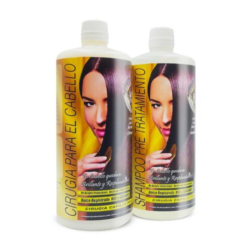 KIT KERA FRUIT GOLD CIRUGÍA CAPILAR 1L