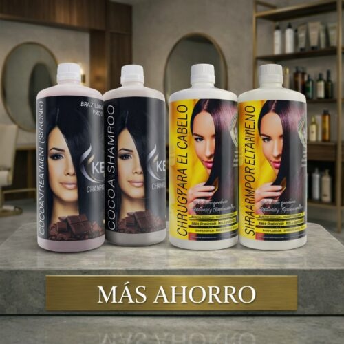 Combo Keratina Cocoa + Cirugía Capilar GOLD